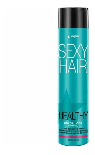 Shampoo Para Cabello Teñido Sexy Hair Color Lock 300 M