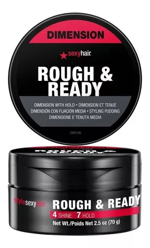 Pasta Texturizante Sexyhair Dimensión Rough & Ready 70gr